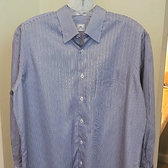 PETER MILLAR COTTON BUTTON DOWN SHIRT...LARGE - Picture 1 of 8